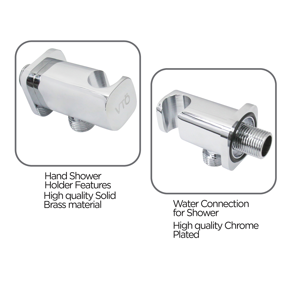 Shower Head & Hand Shower|Accessories & Fittings|Hand Shower Holder|Water connection for shower