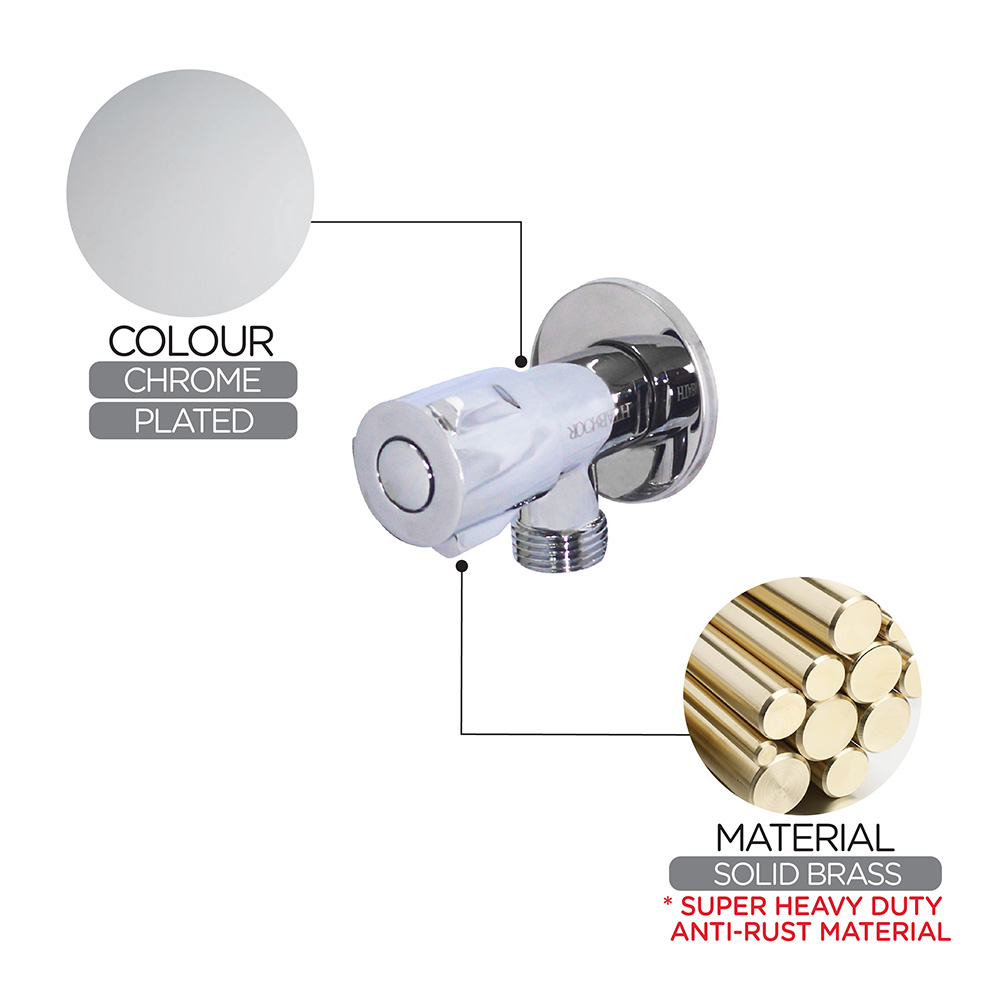 Basin Mixer & Tap|Accessories & Fittings|ECO One Touch Tap|One touch tap|Angle Valve