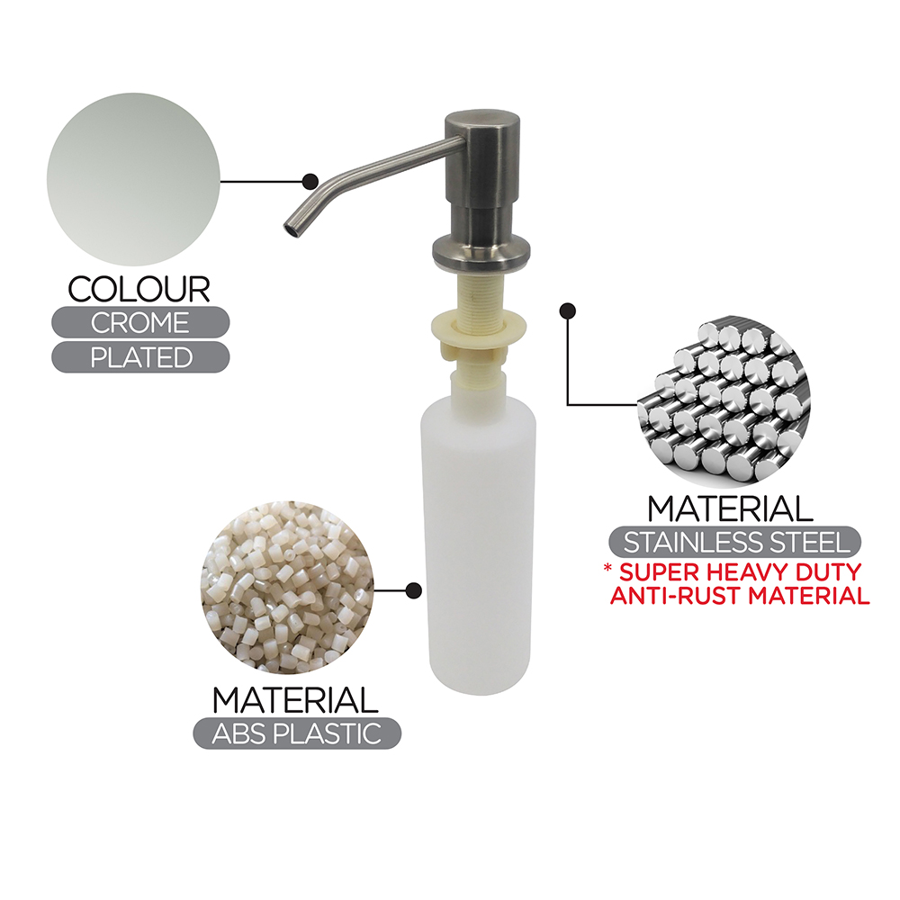 Accessories & Fittings|Shower Set|Filter Tap & Soap Dispenser|Liquid soap dispenser