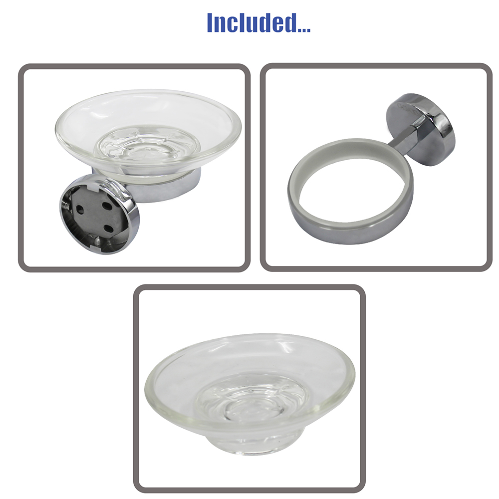 Bathroom Accessories|Series 811 ( Endless ) Stainless Steel|Soap Dish with holder