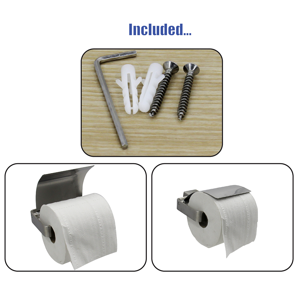 Bathroom Accessories|Series 888 (Infinity)|Roll holder with cover